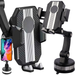 Telefono laikiklis Automobilinis telefono laikiklis, skirtas priekiniam stiklui, su stipriu GPS imtuvu