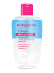 Makiažo valiklis Dermacol Collagen dvifazis vandeniui atsparus akių ir lūpų &ndash; &scaron;velnus, veiksmingas, drėkinantis