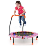 Mini tramplynas, 92x92 cm, daugiaspalvis