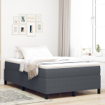 Lovos rėmas tamsiai pilkas 120x190 cm corduroy audinys