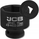 Jcb 33mm smūginė 1/2" &scaron;e&scaron;iakampė Cr-mo galvutė