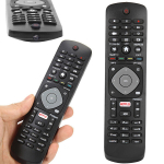 I&scaron;maniojo (Smart TV) ir televizoriaus priedas Universalus nuotolinio valdymo pultas, skirtas i&scaron;maniesiems 4K UHD televizoriams
