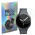 Grūdintas Stiklas Samsung Galaxy Watch 8 40mm [2 vnt.] Ekrano Apsauginė Plėvelė Laikrodžiui, Atspari Įbrėžimams Phonillico&reg;
