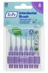 Tepe Tarpdantiniai Dantų &Scaron;epetėliai 1,1 Mm Violetinės Spalvos 6 Vnt.