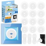 Elektros lizdų apsaugos Casalinge, 12 vnt., Baltas