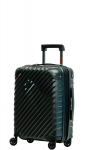 Rankinis lagaminas SwissBags Diamond cut 55 cm metallic black