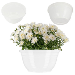 KADAX gėlių vazonas kapinėms plastikinis antkapis kapinių dubuo 18cm