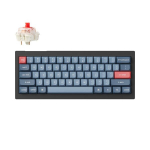 Keychron V4 MAX, Gateron Jupiter Red Switch, Black, US