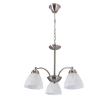 Pakabinamas &scaron;viestuvas Cavallo sidabrinis 3x60w E27