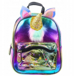 Vaiki&scaron;kas kuprinė su judančiu vienaragio rageliu ir konfeti &bdquo;Rainbow&ldquo;, 25 cm, 4,5 l