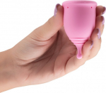 Crushious Minerva &ndash; Copas Menstruales con Bolsa &ndash; S y L &ndash; Rosa