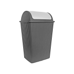 Domotti &scaron;iuk&scaron;linė Curly, 10 l, pilka