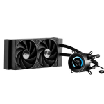 Vandens au&scaron;intuvas su 120 mm ventiliatoriais Intel AMD