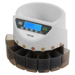 Euro monetų rū&scaron;iuoklė su LCD ekranu