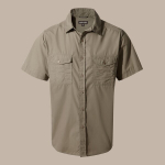 Craghoppers Kiwi Short Sleeved Shirt Pebble mar&scaron;kiniai 5054904523122