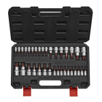 Torx galvučių rinkinys 34 dalių