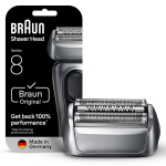 Braun serijos 8 skutimosi galvutė - 4+1 elementai - 100 % pagaminta Vokietijoje