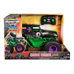 Nuotoliniu būdu valdomas visureigis Monster Jam Smash & Bash Grave Digger