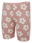 Mergaičių leggings su &scaron;viesiai rožiniais ramunėmis i&scaron; Tup Tup