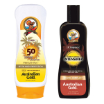 Australian Gold Spf 50 Lotion 237Ml + Australian Gold Rapid Tanning Intensifier Lotion 250Ml