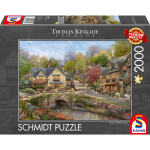 Dizzying 2000 Piece Puzzle: Thomas Kinkade Summer