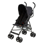 Vežimėlis-skėtukas BabyTrold Jet, Black