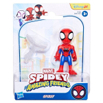 Veiksmo figūrėlė Žmogus-voras i&scaron; serijos &bdquo;Spidey and His Amazing Friends&ldquo;, 7,6 cm, paslanki, su priedu