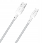 Dudao L9t Usb-a - Usb-c 5a 1m baltas laidas
