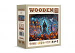 Medinė dėlionė, Mirties pjovėjo Helovinas, woodencity, NB 0815-XL, Wooden puzzles