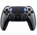 Belaidis Bluetooth žaidimų pultelis suderinamas su PS4, PC, Android, iOS programuojami galiniai migtukai (T-411)
