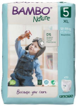 Sauskelnės kelnaitės BAMBO NATURE 5 (12-18 kg), 19 vnt.