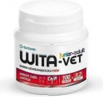 Eurowet papildas &scaron;uniukams tabletėmis Wita-Vet Junior+Adult CA/P 2, 100 vnt.