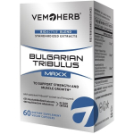 Maisto papildas VemoHerb Bulgarian Tribulus Maxx, 60 kaps.