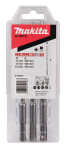 Grąžtų komplektas 3 vnt. Makita Nemesis II SDS PLUS B-59075