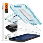 Apsauginis stiklas Spigen GLAS.TR EZ FIT 2 PAKETAI IPHONE 12/12 PRO