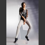 Moteri&scaron;kos storos, mink&scaron;tos pėdkelnės Annes Viento, juodos