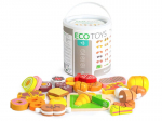 Medinis pjaustomo maisto rinkinys Ecotoys