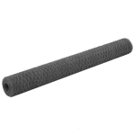 Vielos tinklas vi&scaron;č., pilkas, 25x1,2m, PVC dengtas plienas