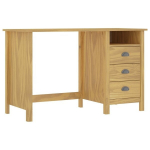 Ra&scaron;omasis stalas VidaXL Hill Range, 120x50x74cm, rudas