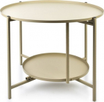 Kavos staliukas Mondex Lucas, smėlinis