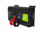 Green Cell galios keitiklis Pro 12 V - 230V 1000W/2000W grynos sinuso banga
