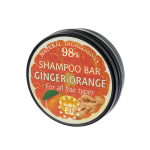 Kietas plaukų ir kūno &scaron;ampūnas "ginger-orange" Saules Fabrika, 60g