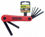 &Scaron;e&scaron;iakampis raktų rinkinys Stanley 469262 sulankstomas, metrinis (7 vnt.)
