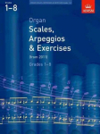 Organ scales, arpeggios and exercises