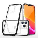 Clear 3in1 skirtas iPhone 14 Pro, juoda