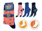Unisex spalvotos kojinės Footstar Funny Socks 79044, 3 poros