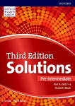 Solutions: Pre-Intermediate: Student's Book A Units 1-3: Leading the way to success 3rd Revised edition