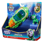 Transporto priemonė Paw Patrol (&Scaron;unyčiai Patruliai) Aqua Theamed Rocky 6066142, žalia