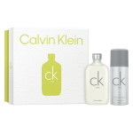 Kosmetikos rinkinys Calvin Klein Ck One vyrams/moterims: Pur&scaron;kiamas dezodorantas 150 ml + EDT tualetinis vanduo 100 ml