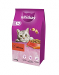 Whiskas su jautiena ir darovėmis, 6x1.4 kg